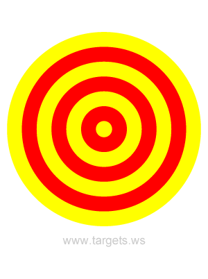 Bullseye Target 13