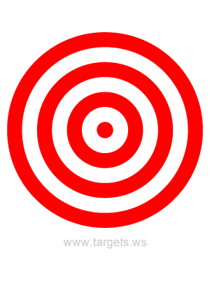 Bullseye Target 15