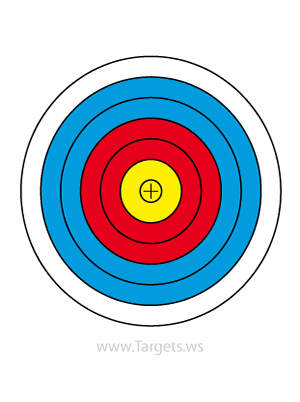 printable targets print your own bullseye shooting targets