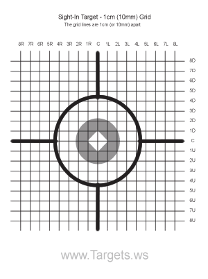 printable targets print your own sight in shooting targets