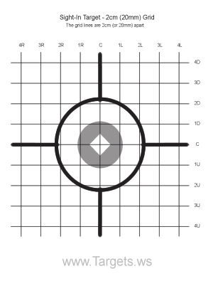 Printable Objectives - Print your private sight-inside taking pictures aims picture about 100 Yard Zero Target Printable referred to as Printable Plans - Print your personal sight-inside capturing objectives