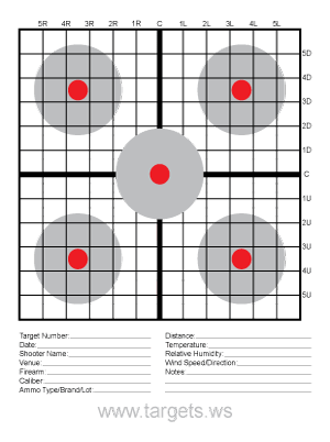 printable targets print your own sight in shooting targets