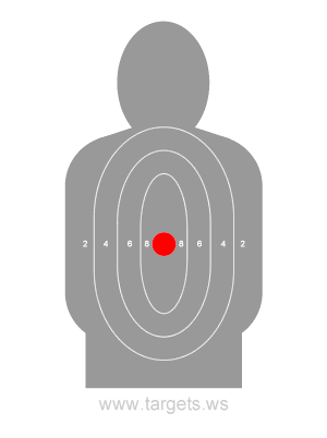 printable targets print your own silhouette shooting targets