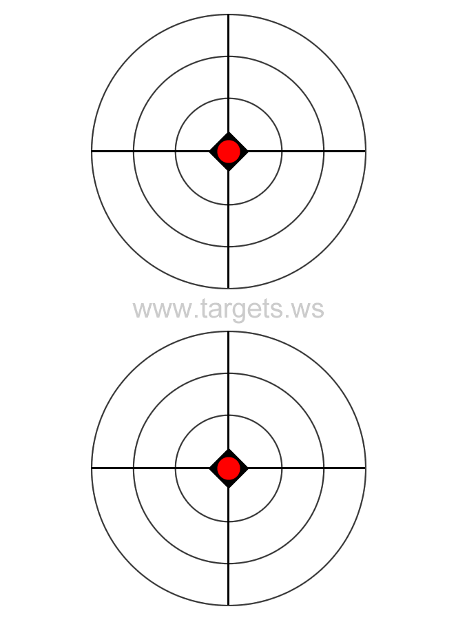 Printable 11x17 Targets