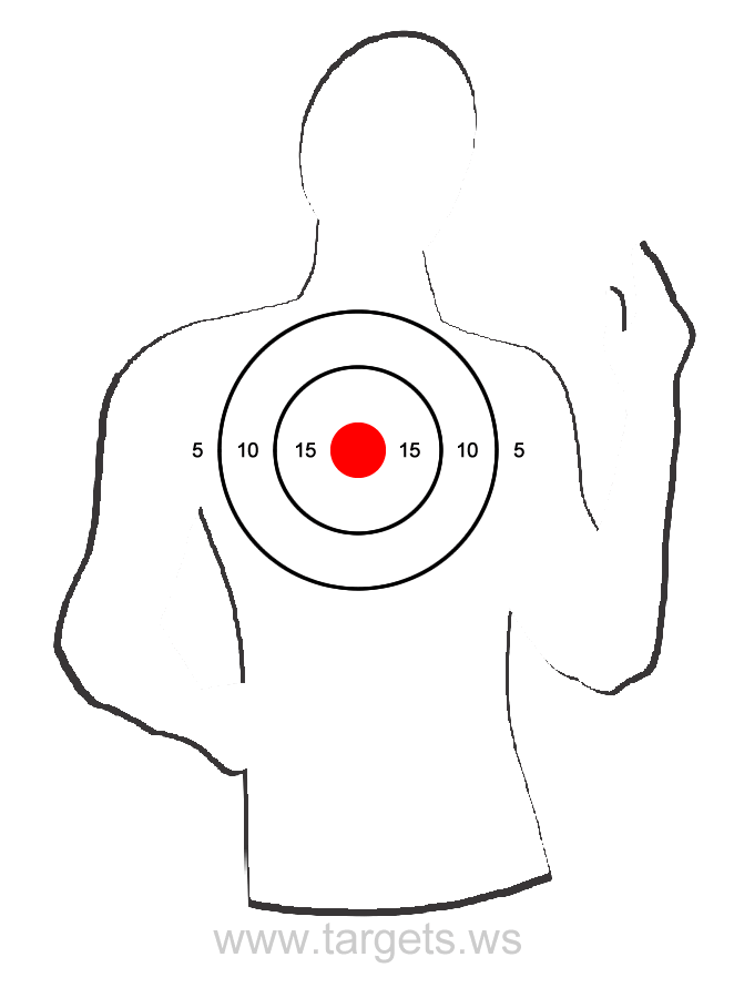 printable targets print your own silhouette shooting targets