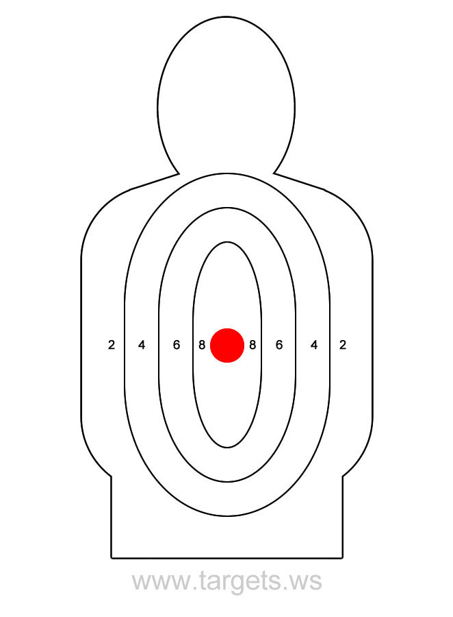 Printable Targets - Print your own silhouette shooting targets