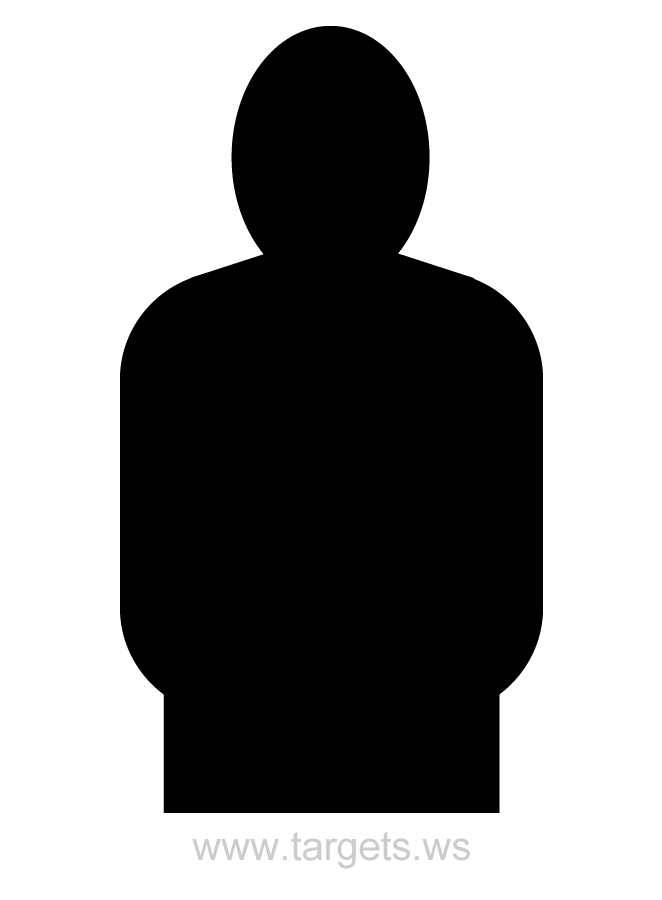 Printable Targets Print Your Own Silhouette Shooting Targets Printable Targets Print Your Own Silhouette Shooting Targets